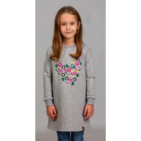 Туника для девочки с вышивкой