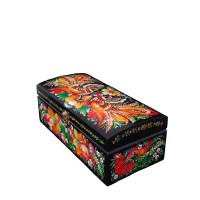 Шкатулка 25*12,5 см с петриковской росписью