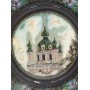 Тарелка "Андріївська церква" с петриковской росписью ❤️ Традиции в каждом изделии