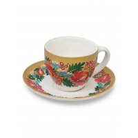 Чашка с блюдцем для кофе 