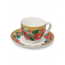 Чашка с блюдцем для кофе 