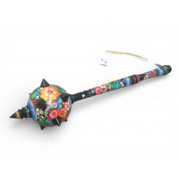 Булава 70 см с петриковской росписью