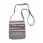 Сумка "Ukraine" серая с орнаментом ❤️ Традиции в каждом изделии