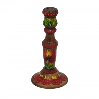 Подсвечник деревянный расписаный