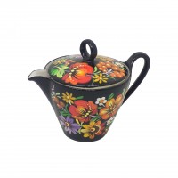 Молочник с петриковской росписью